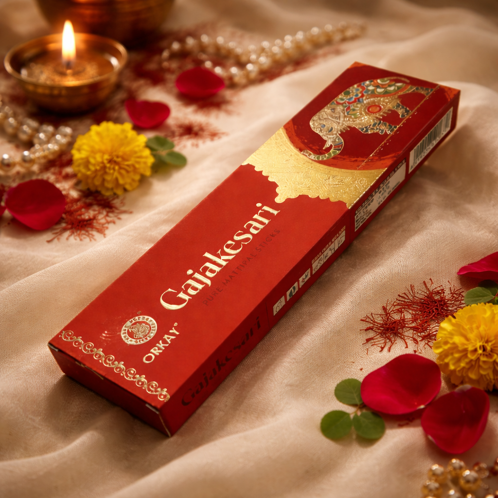 Orkay Fragrances GAJAKESARI Incense Sticks (100 Gm)
