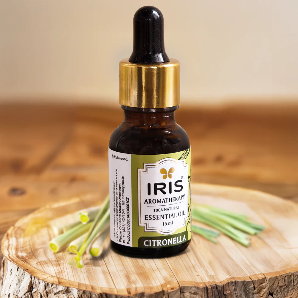 Iris Aromatherapy CITRONELLA Essential oil (15ml)