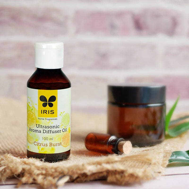 IRIS Celeste CITRUS BURST Ultrasonic & Vaporizer Diffuser Oil (100ml)