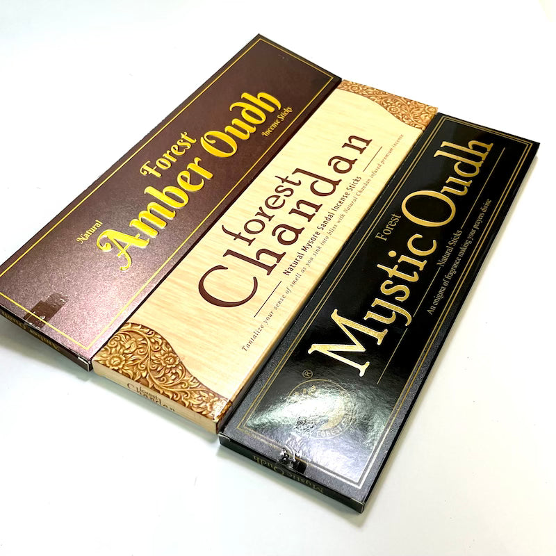 Combo of 3 Forest Premium Incense Sticks (30 sticks)