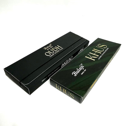 Combo of 2 Balaji OUDH+KHUS Incense Sticks (25 sticks*2= 50 sticks)