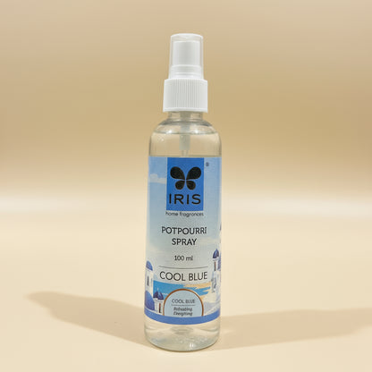 Iris Fragrances COOL BLUE  Potpourri Spray Oils (100ml)