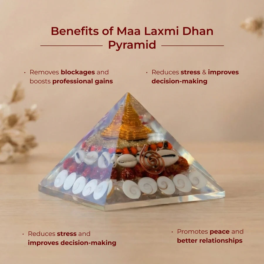 Astro Living  Maa Laxmi Dhan Pyramid