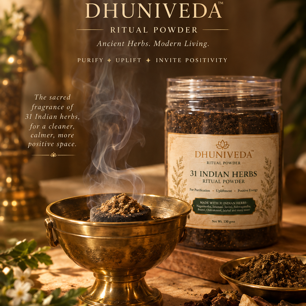Dhuniveda Ritual Powder- Instant hawan Premix (Dhuni Powder) 300gms