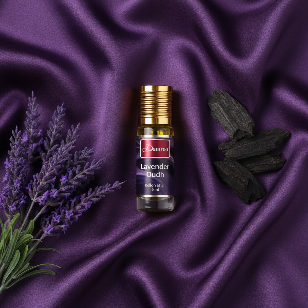 Damroo fragrance Lavender Oudh attar (6ml)