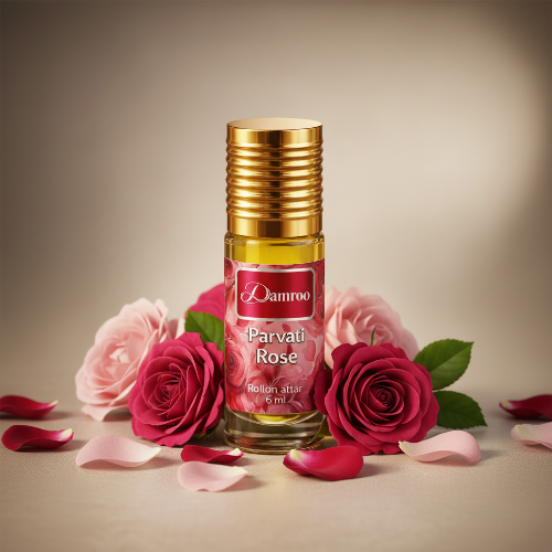 Damroo fragrance Parvati Rose attar (6ml)