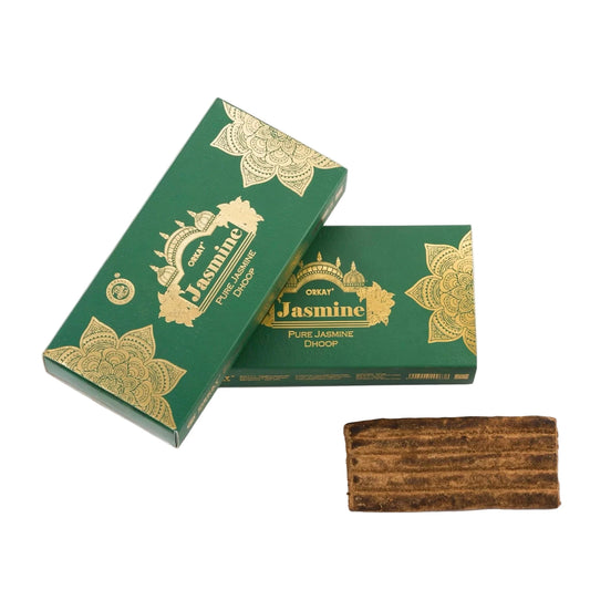 Orkay Fragrances Pure JASMINE Dry Dhoop Sticks (10 sticks)