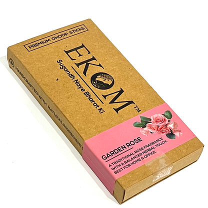 Ekom GARDEN ROSE Premium Dhoop Sticks (20 sticks)