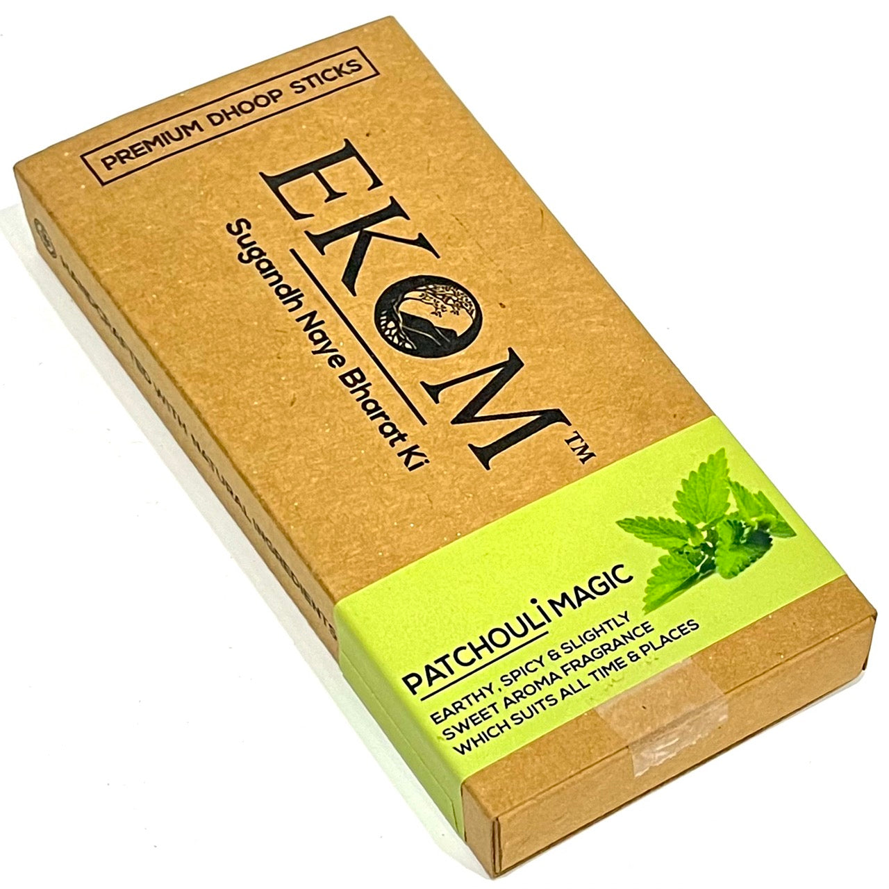 Ekom PATCHOULI MAGIC Premium Dhoop Sticks (20 sticks)