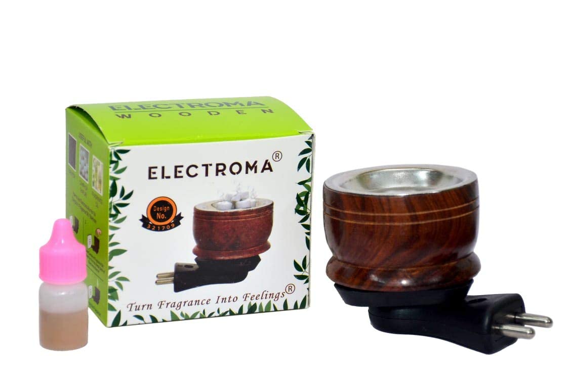 Electroma Wooden Camphor Burner