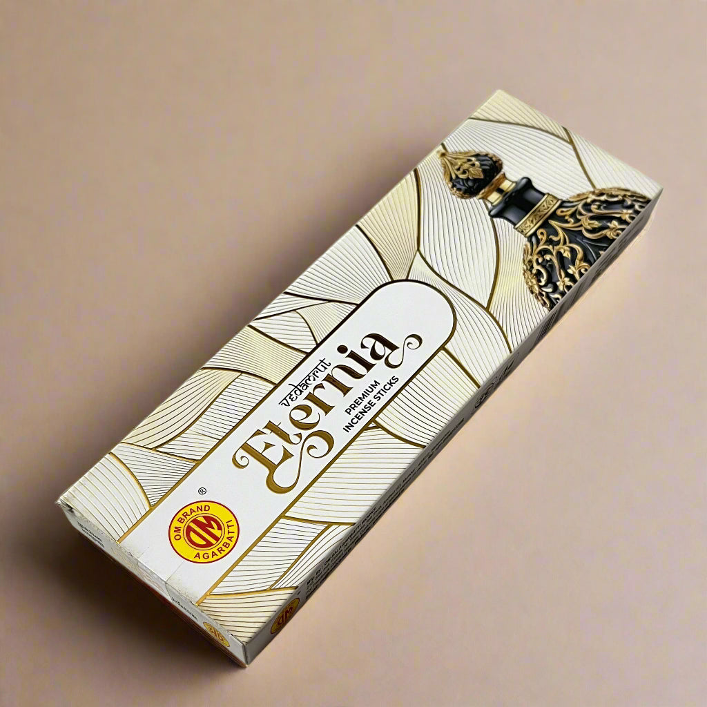 Om Brand Vedamrut ETERNIA Premium Incense Sticks (50 gms)