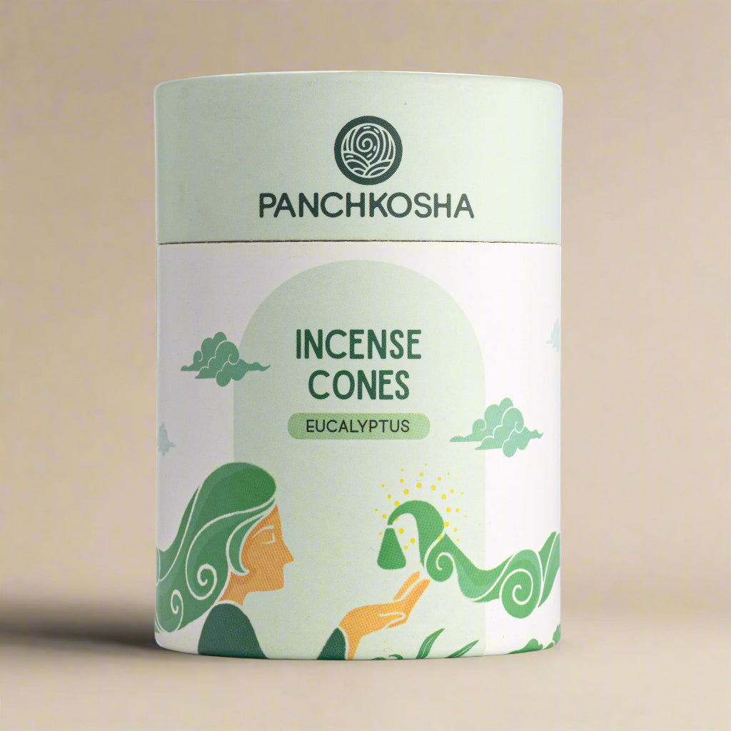Panchkosha EUCALYPTUS Incense Cones (51 units)