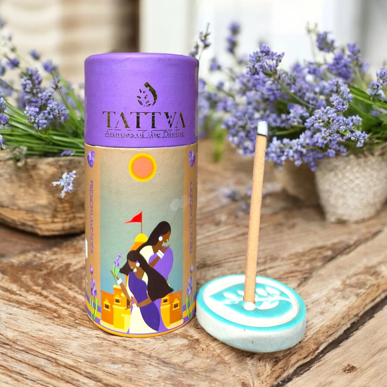 TATTVA French Lavender Dhoop Sticks (40 Sticks)