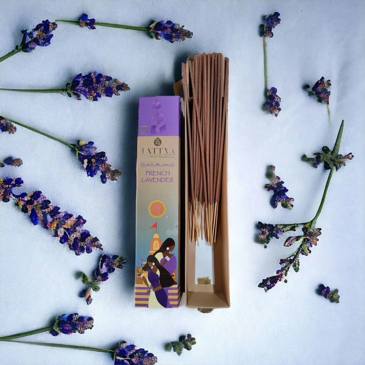 TATTVA French Lavender Incense Sticks (40 Sticks)