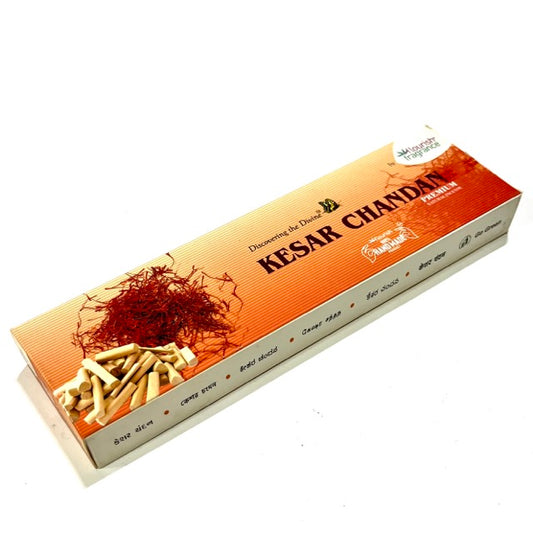 Flourish Fragrance KESAR CHANDAN Luxury Masala Incense Sticks (45 gms)