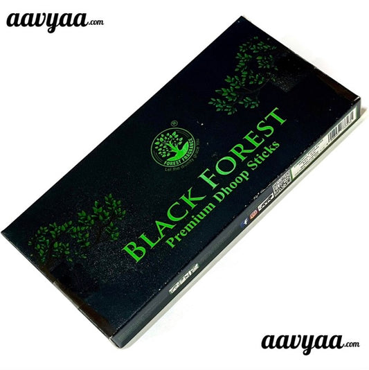 Forest BLACK FOREST Premium Dhoop Sticks (25 sticks)