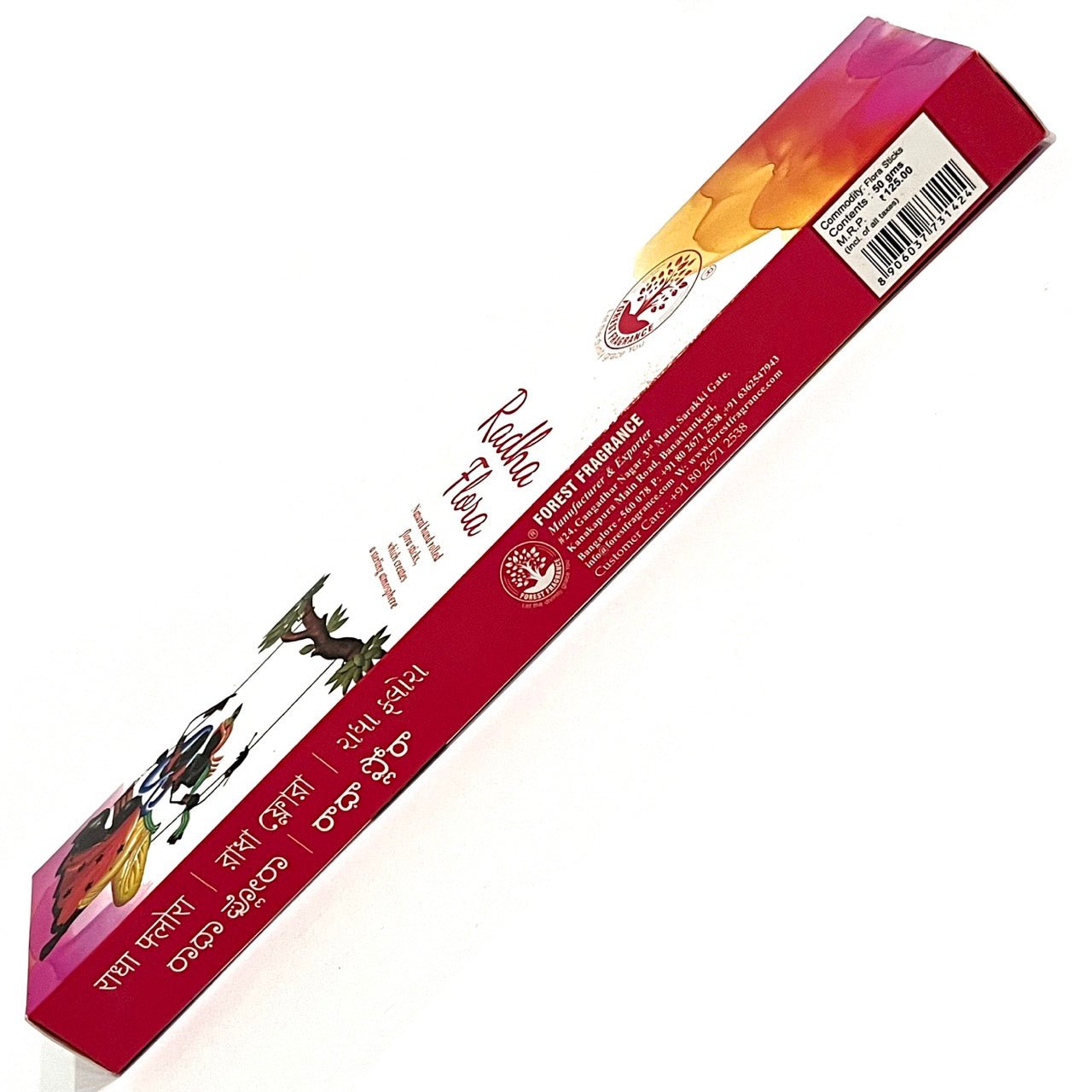 Forest RADHA FLORA Natural Flora Incense Sticks (50 gms)