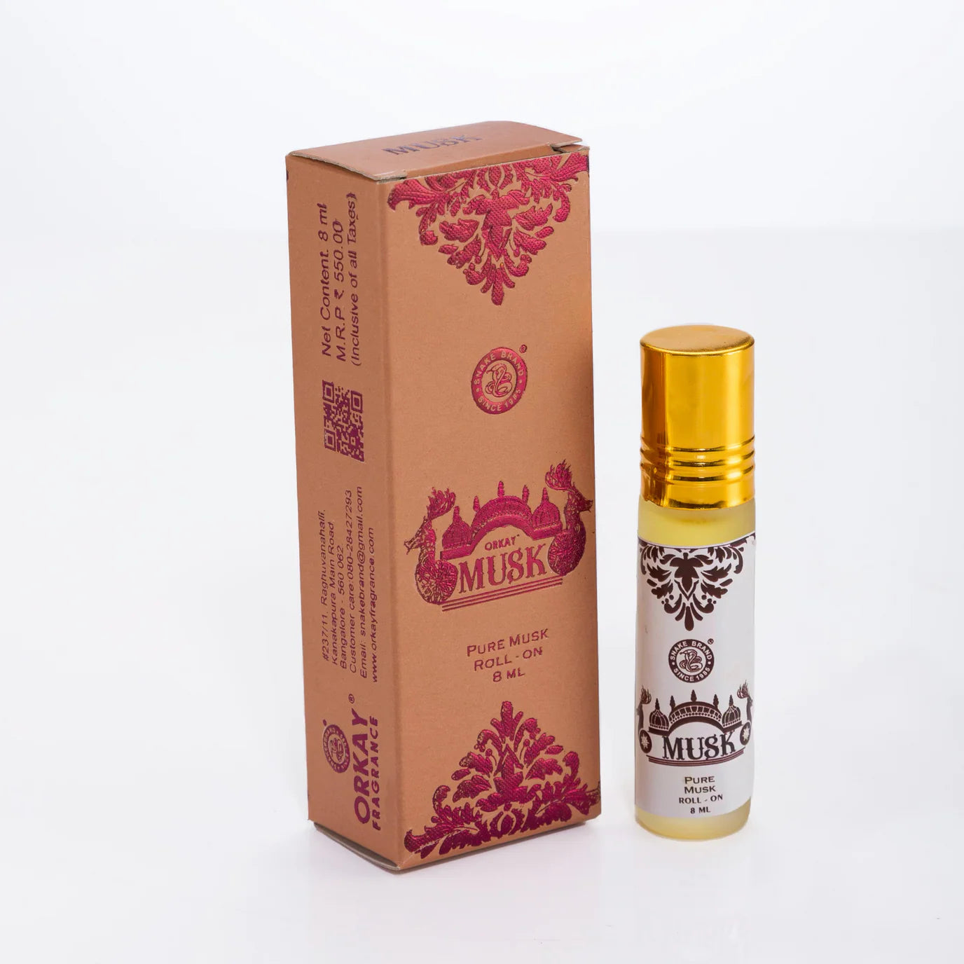 Orkay Fragrance  Pure Musk Roll On