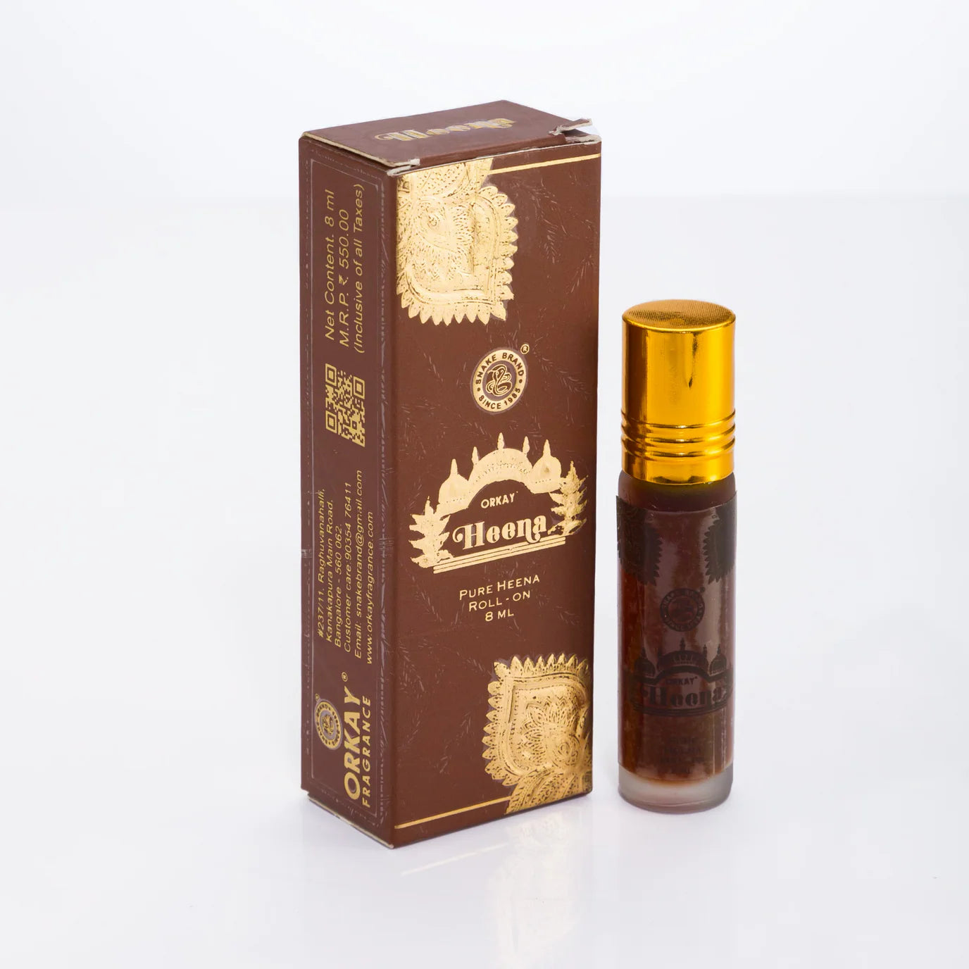 Orkay Fragrance Pure Heena Roll On