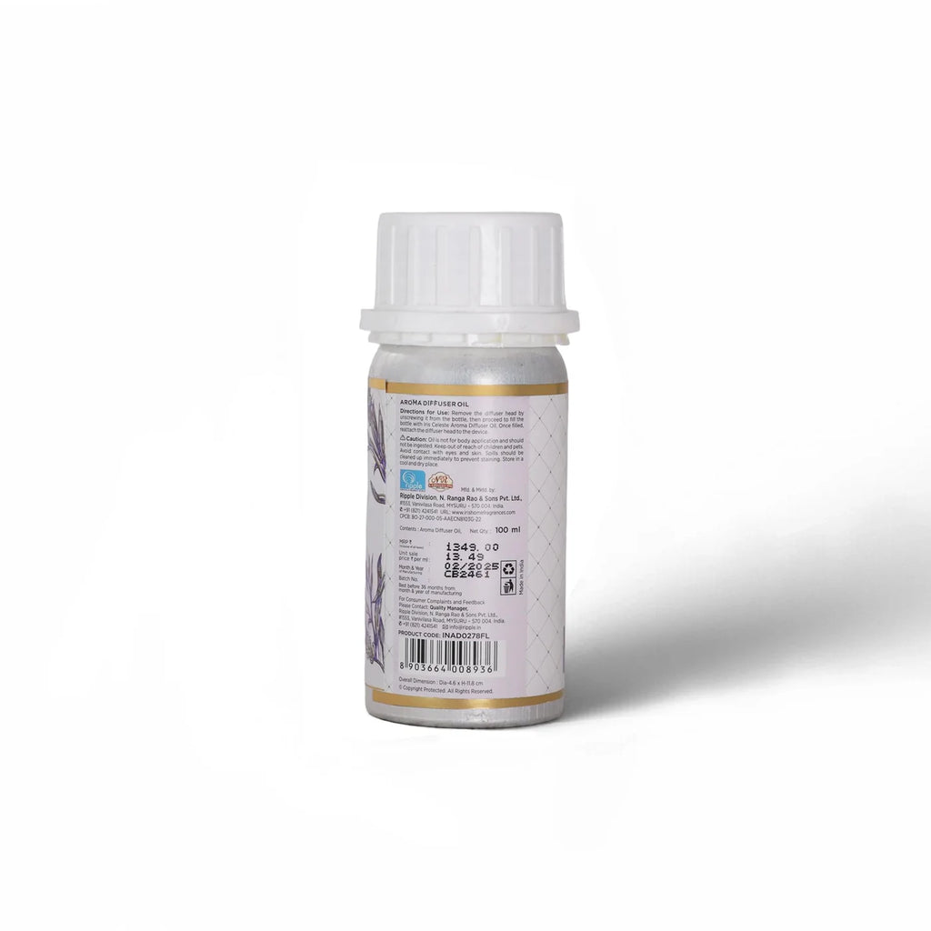 IRIS Celeste French Lavender Aroma Diffuser Oil 100ml