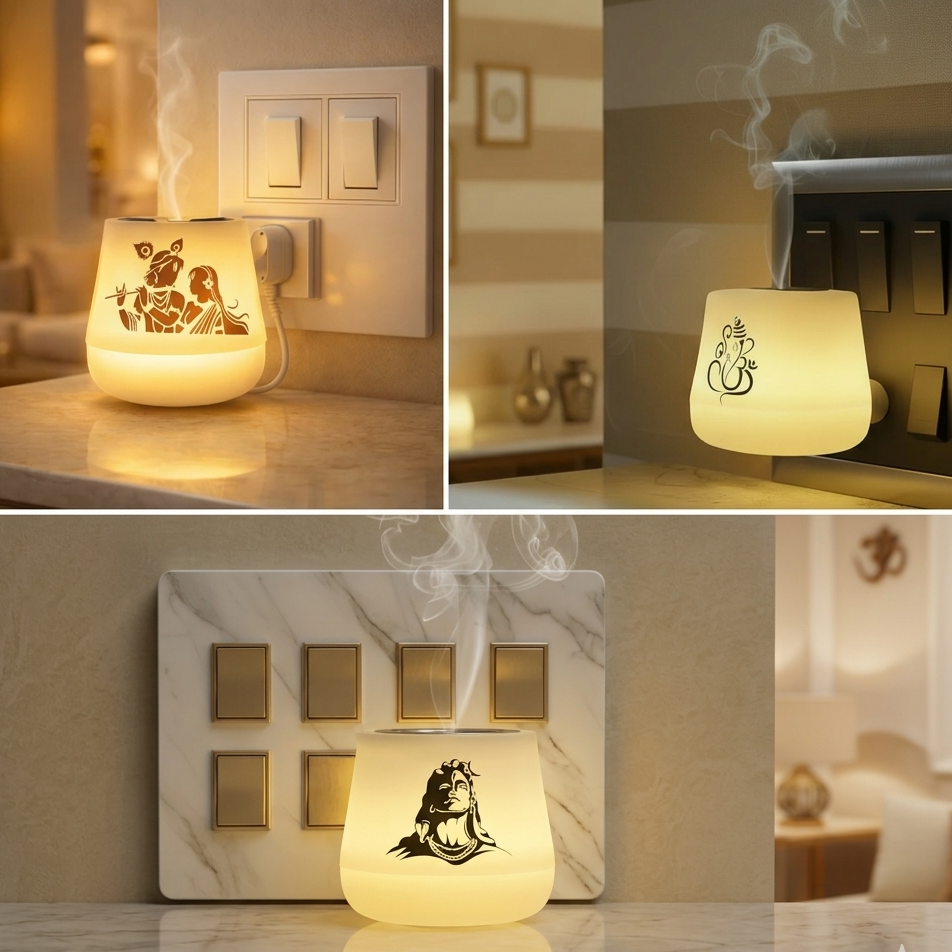 Combo of 3 Aarna Premium Electric Incense Burner