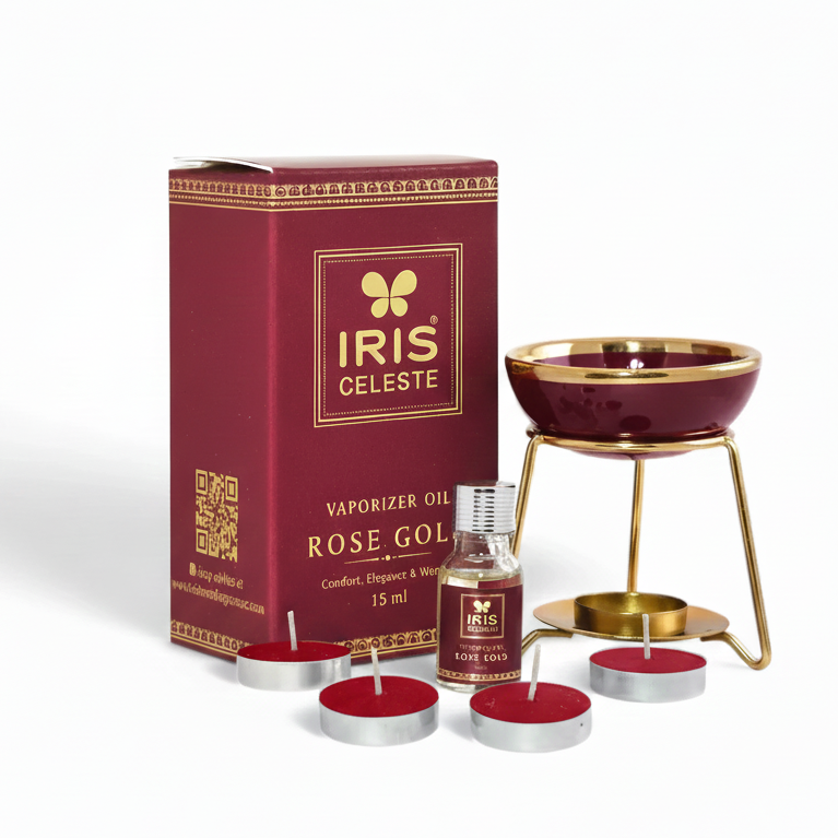 IRIS Celeste ROSE GOLD Fragrance Vaporizer bowl (15ml)