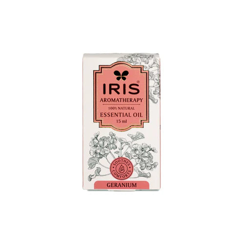 Iris Aromatherapy GERANIUM Essential oil (15ml)