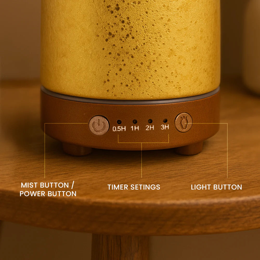IRIS Celeste Ultrasonic Aroma Diffuser (GOLDEN)