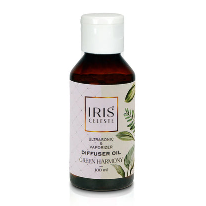 IRIS Celeste GREEN HARMONY Ultrasonic & Vaporizer Diffuser Oil (100ml)