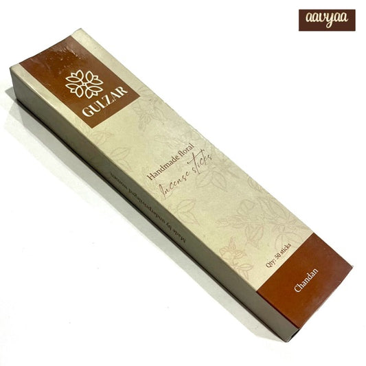 Gulzar Handmade floral CHANDAN Incense Sticks ( 50 pcs)