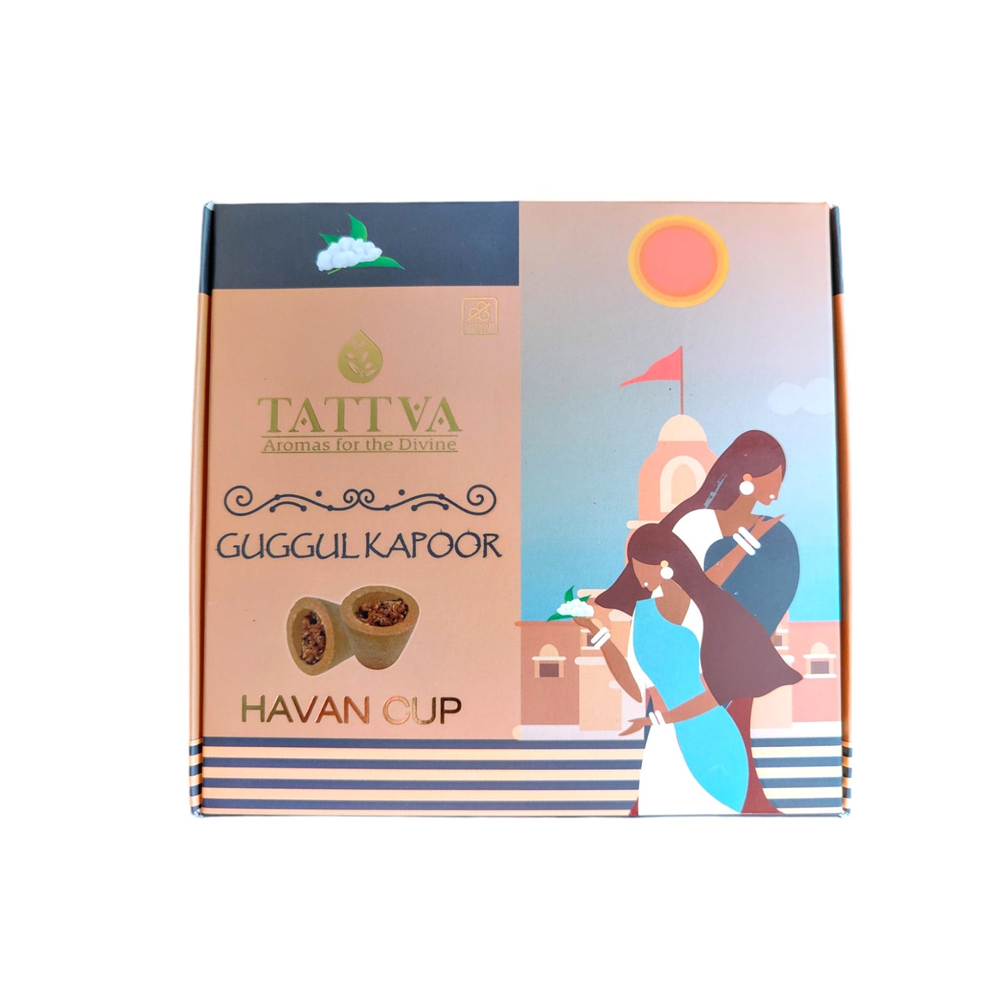 Tattva Aromas Guggul Kapoor Sambrani Havan Cups