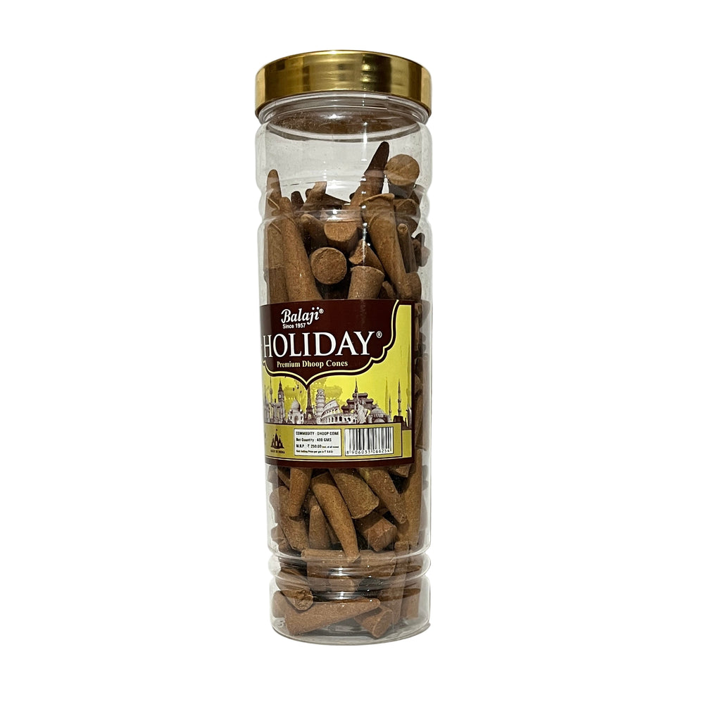 Balaji HOLIDAY Premium Dhoop Cones (400 gm)