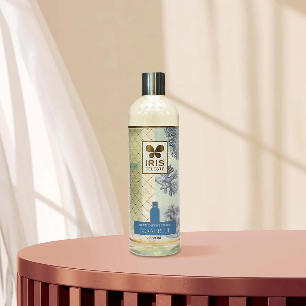 IRIS Celeste CORAL BLUE  Reed Diffuser oil