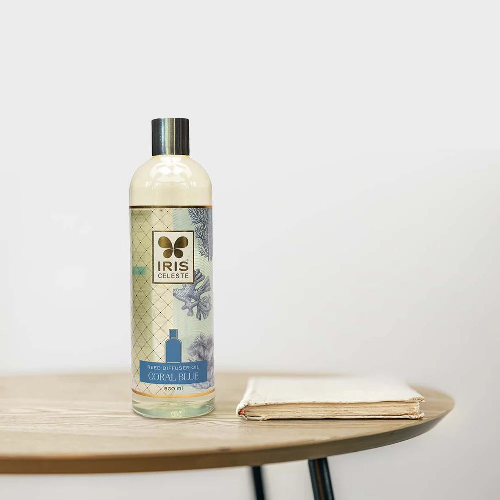 IRIS Celeste CORAL BLUE  Reed Diffuser oil