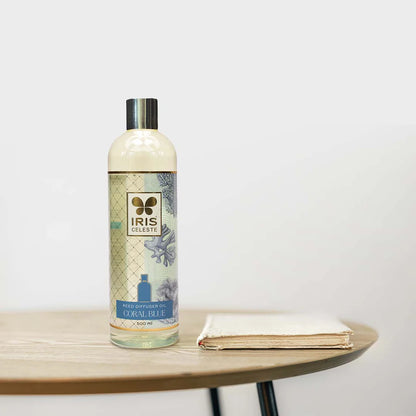 IRIS Celeste CORAL BLUE  Reed Diffuser oil