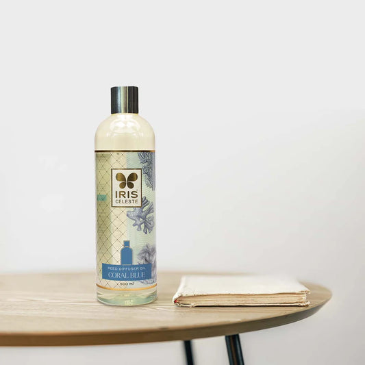 IRIS Celeste CORAL BLUE  Vaporizer and Diffuser oil (500ml)