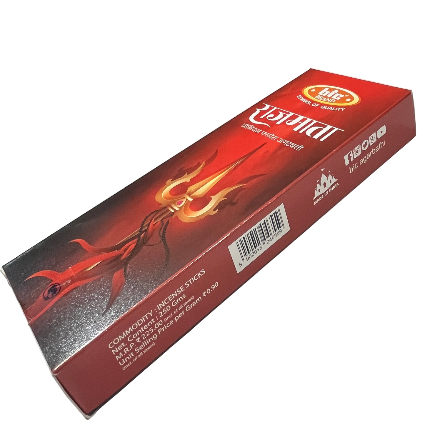 BIC RAJMATA Premium Incense Sticks(250 Gm)