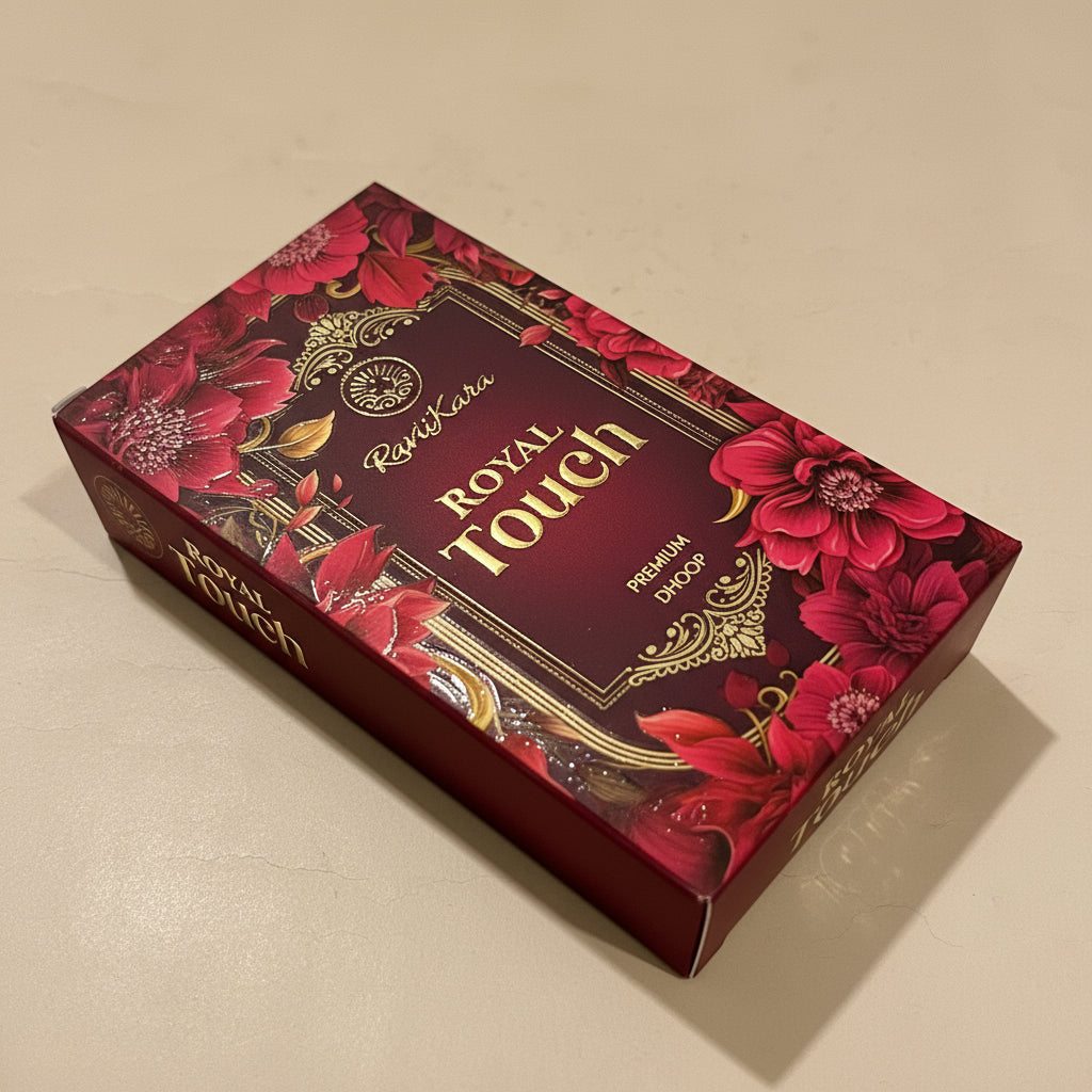 Raviikara ROYAL TOUCH Premium Wet Dhoop Sticks (10 sticks)