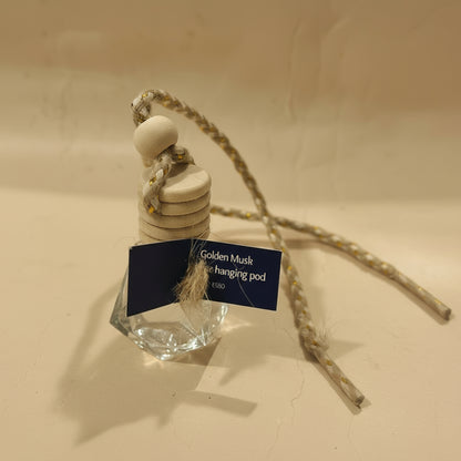 Zenvia GOLDEN MUSK Car Hanging Pod (10ml)