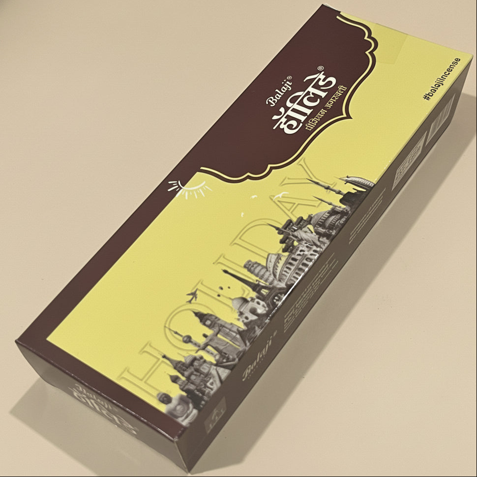 Balaji HOLIDAY Premium Incense sticks box(220g)