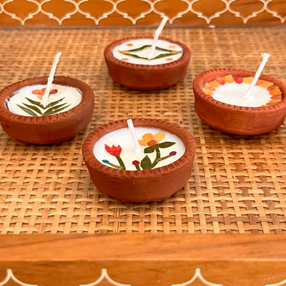 Amridhra small Earthen Diyas