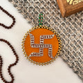 Swastik Door Hanging Gold Yellow