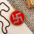 Swastik Door Hanging RED