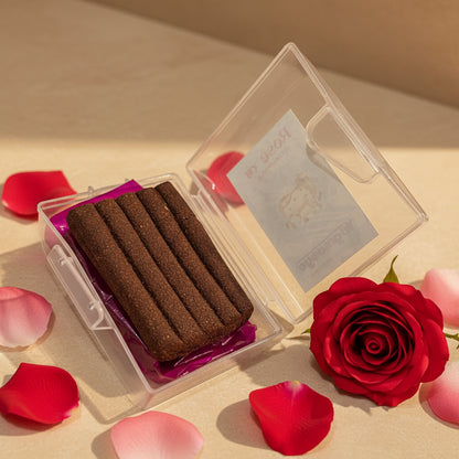 Yogmaaya ROSE Laalimaa Wet Dhoop Sticks (20 sticks)