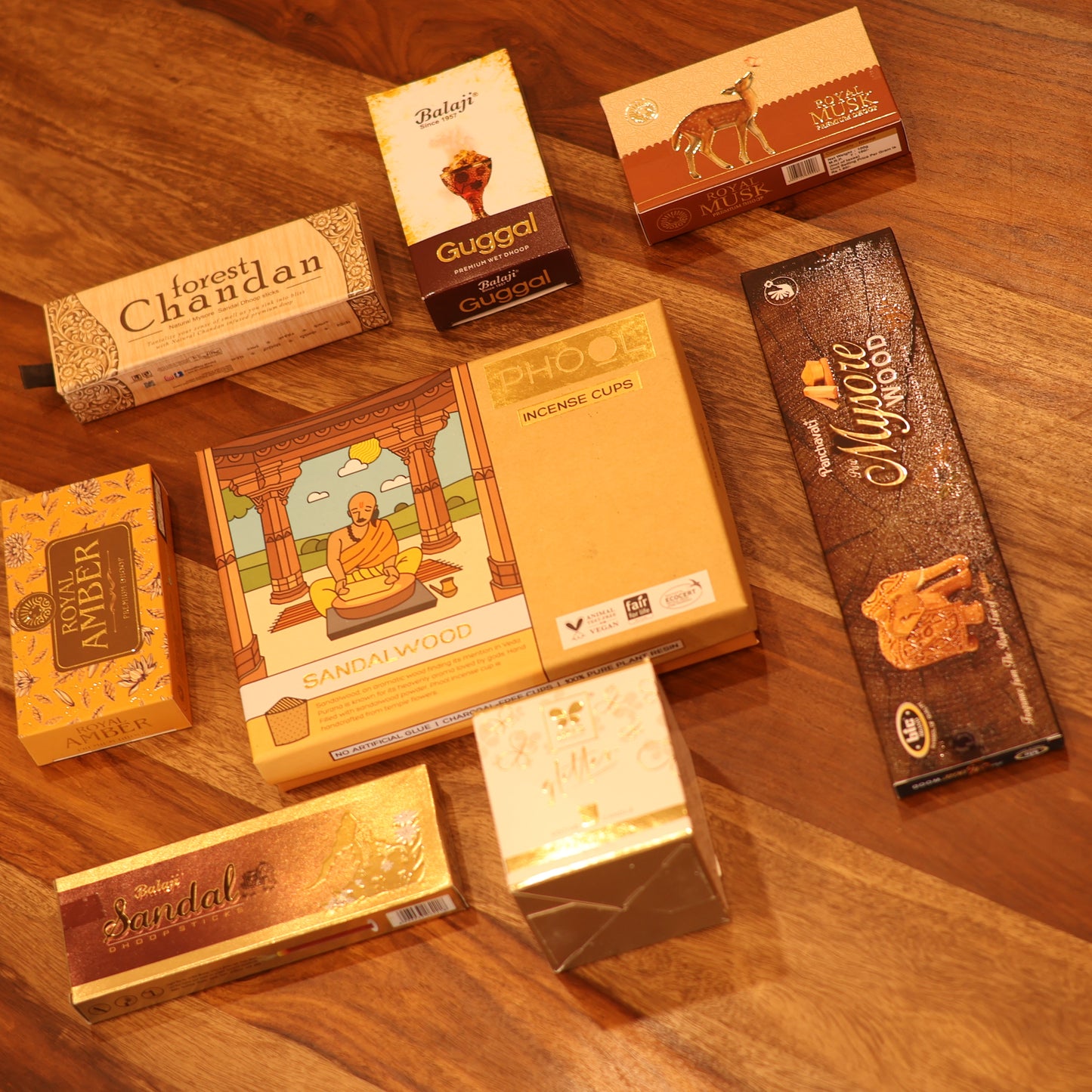 Royal Divine Sandalwood Incense Gift Hamper