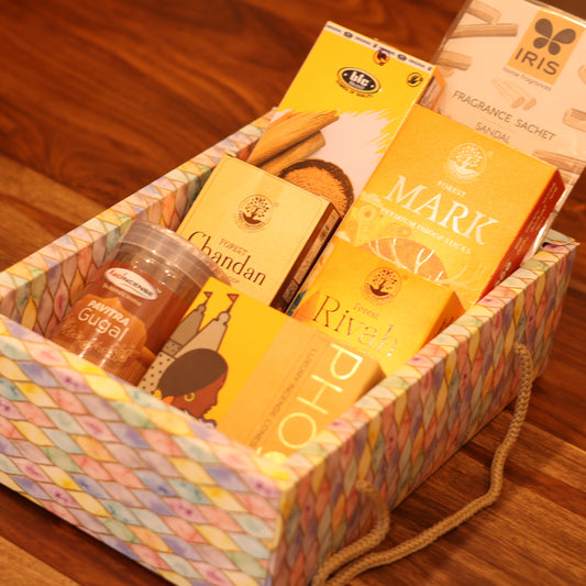 Joyous Yellow Gift Box