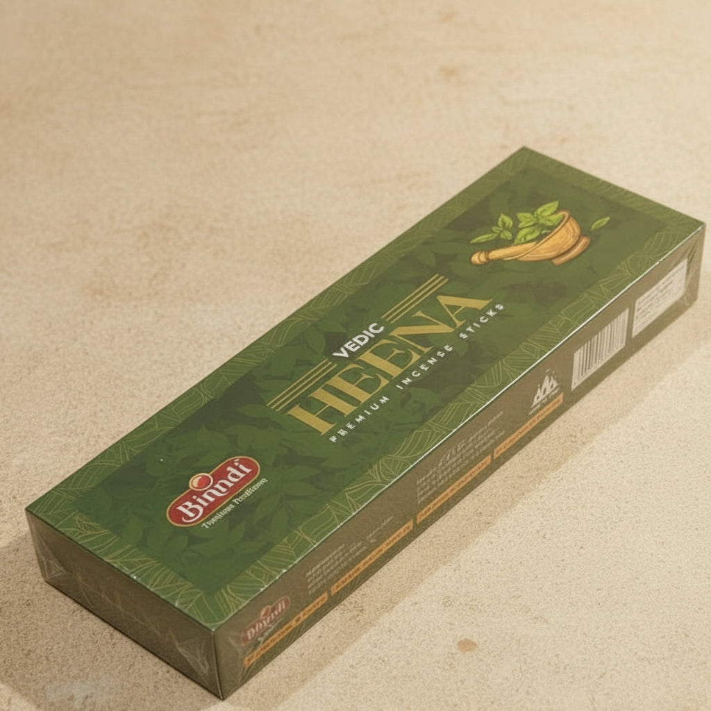 Binndi VEDIC HEENA Premium Incense Sticks (250 gm)