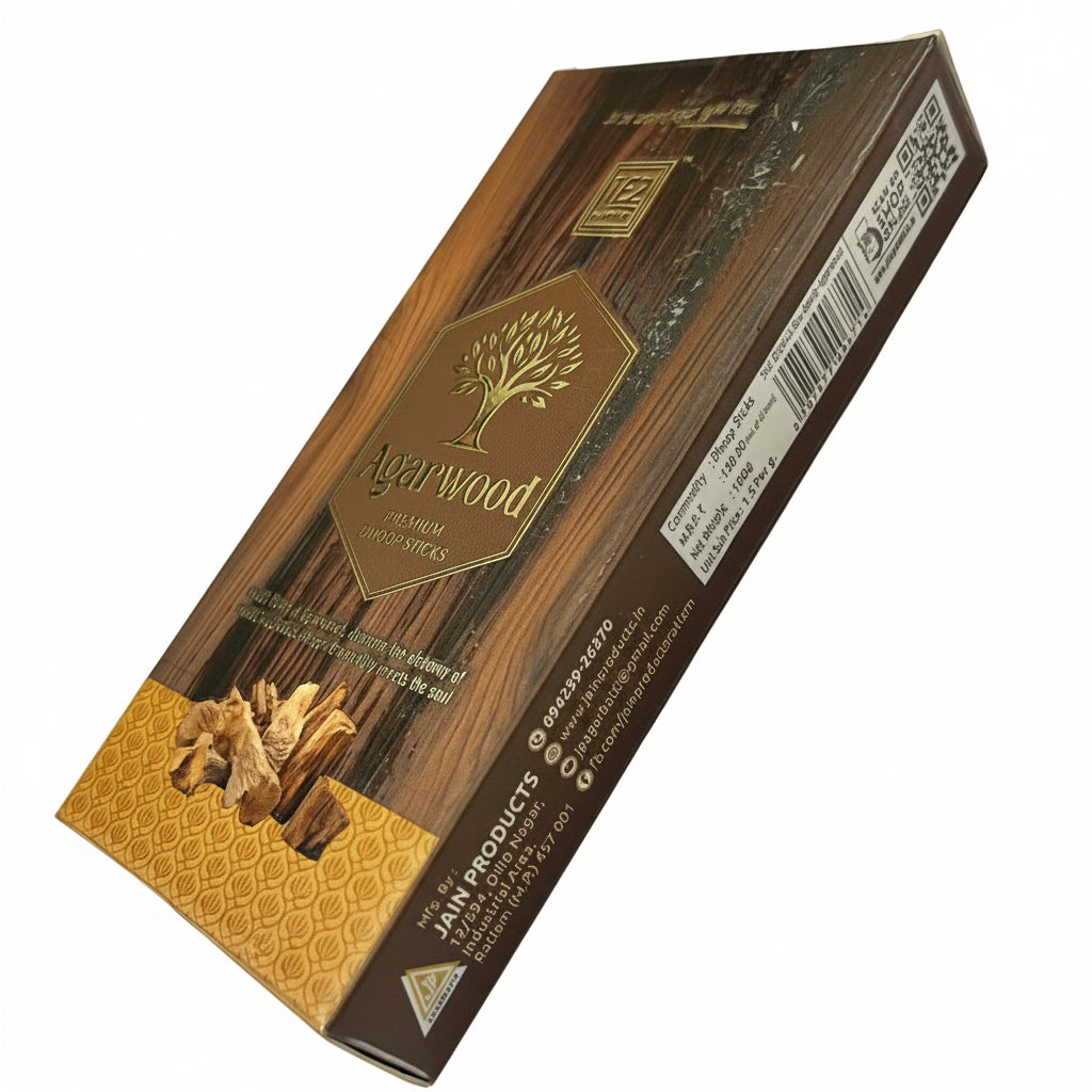 Tez Agarbatti AGARWOOD Premium Dhoop Sticks (100 gm)