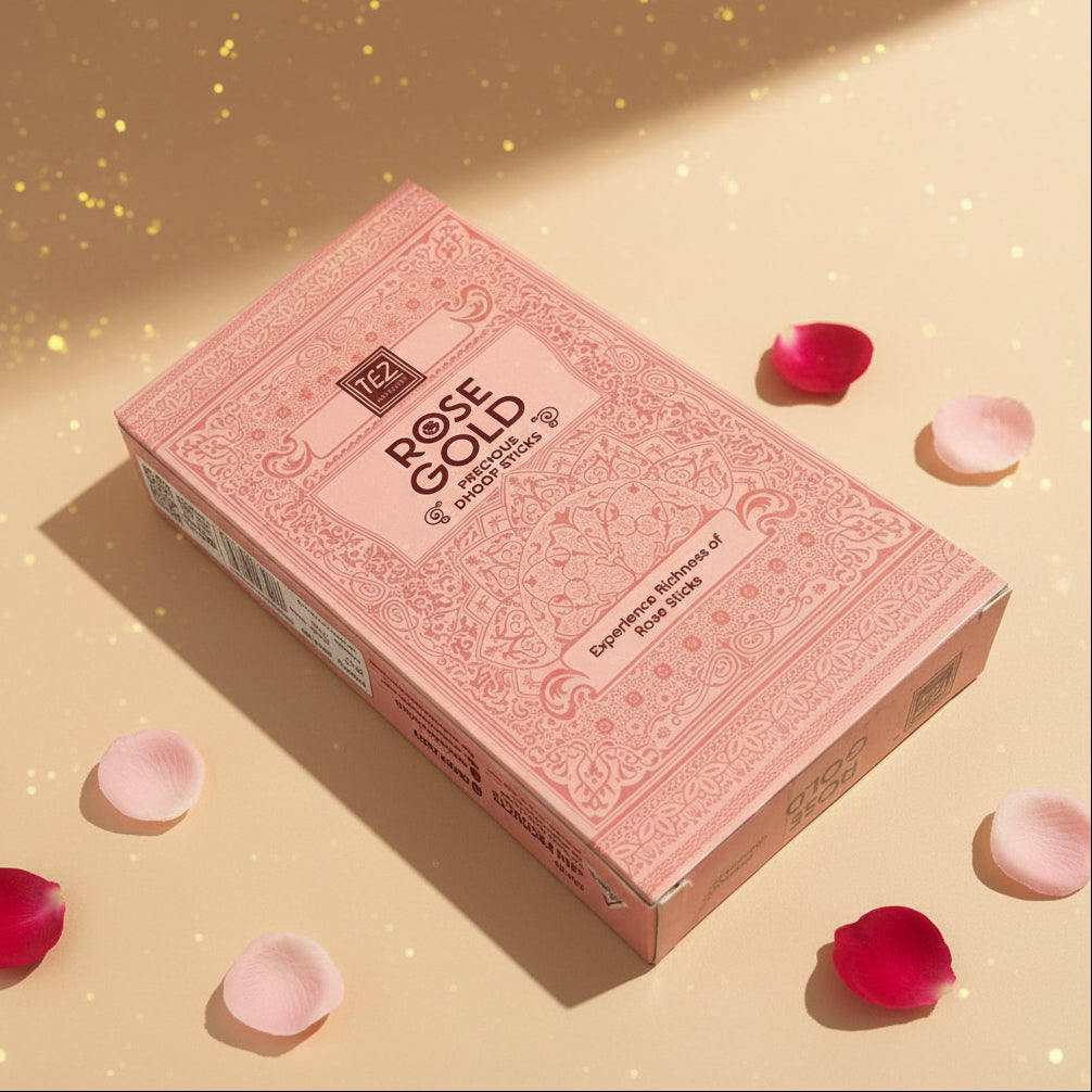 Tez ROSE GOLD Precious Dhoop Sticks (100 gm)