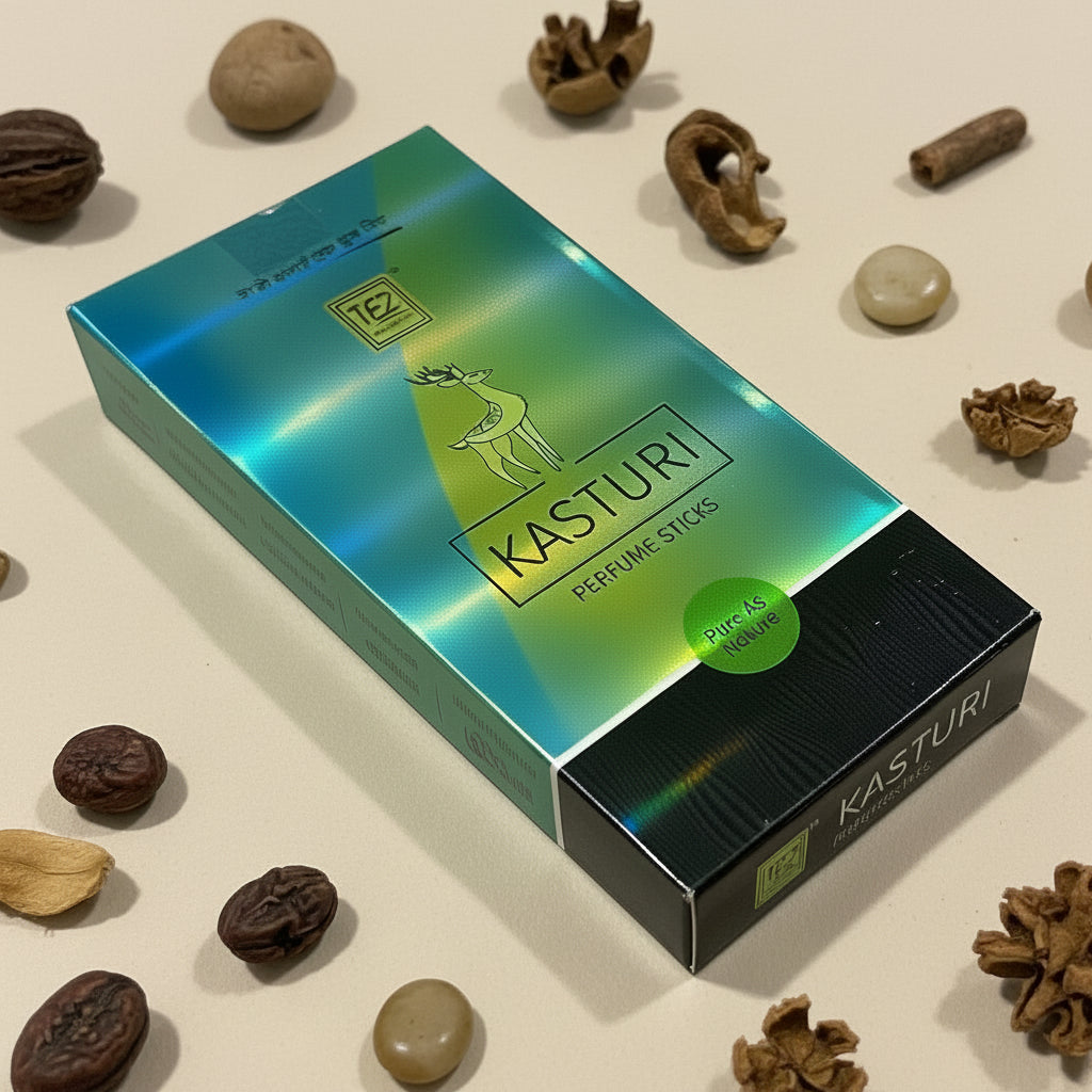 Tez Agarbatti KASTURI Perfume Sticks (100 gm)